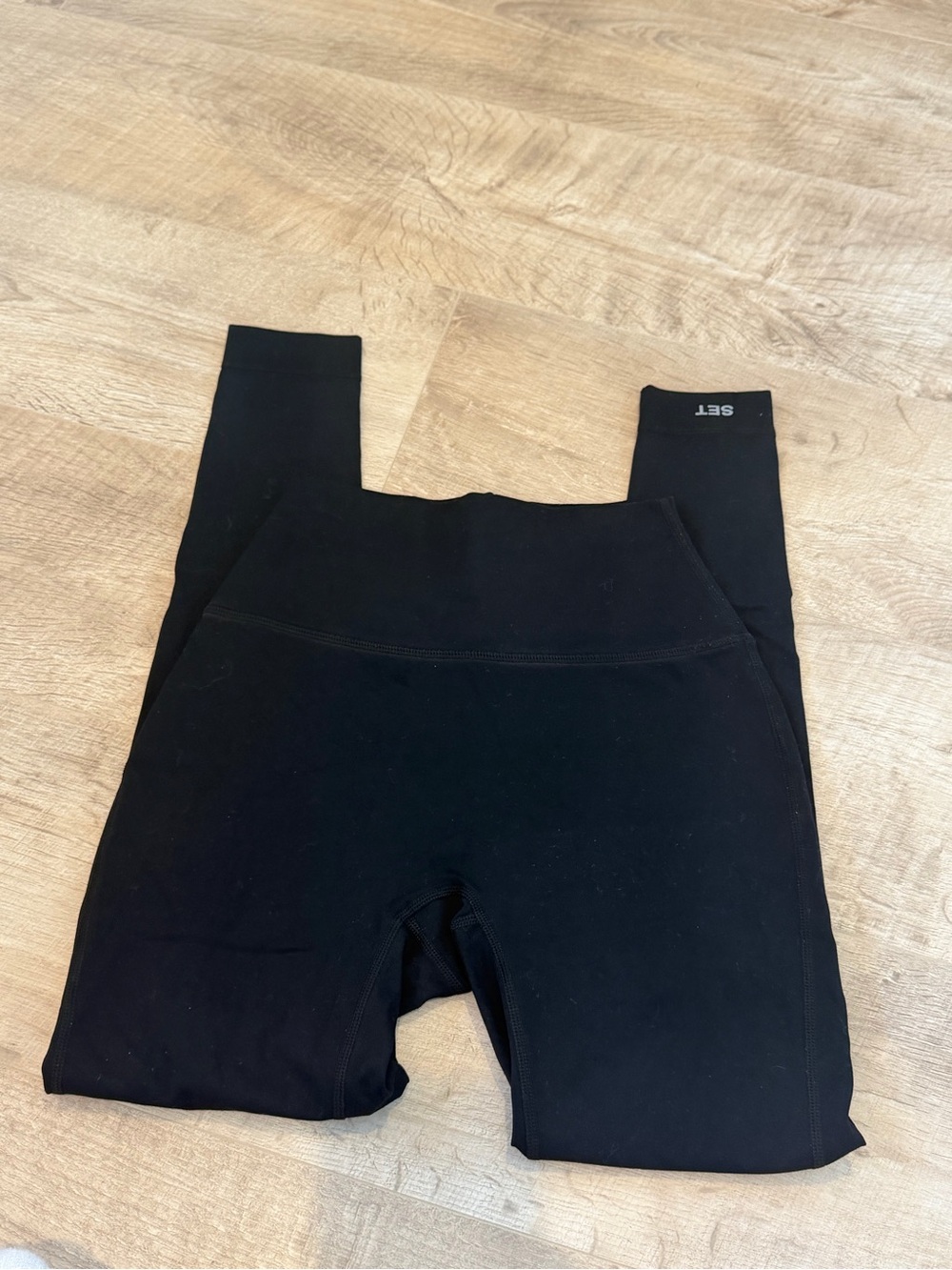 SET Active Black High-Waist Leggings